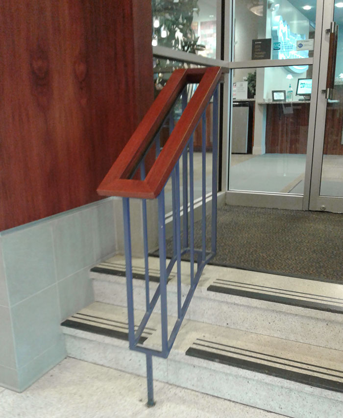 What Is The Point Of The Left Side Of The Stairs?