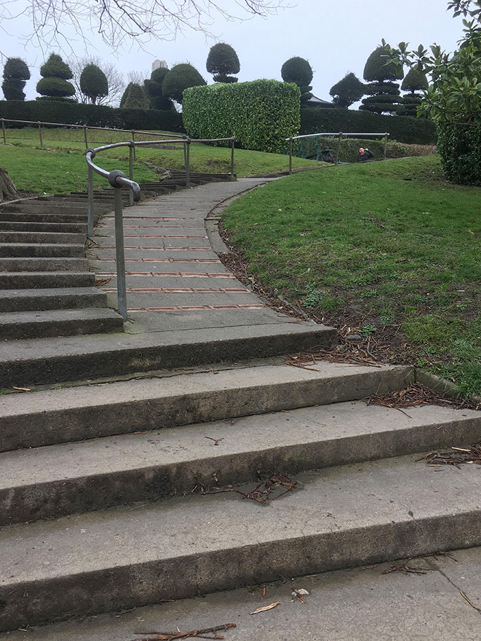Oh So You Want The Wheelchair Ramp? Climb