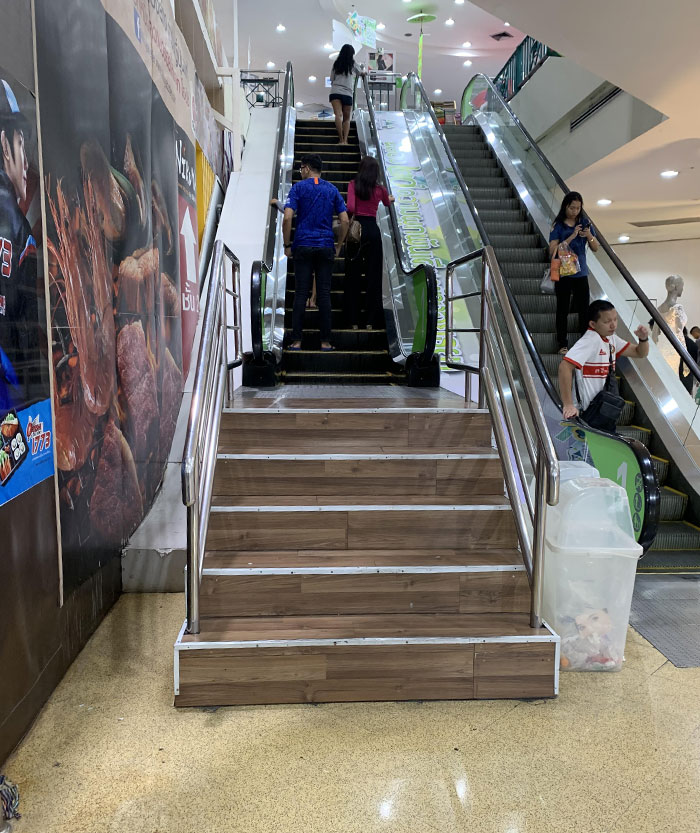Escalator/Stairs Combo