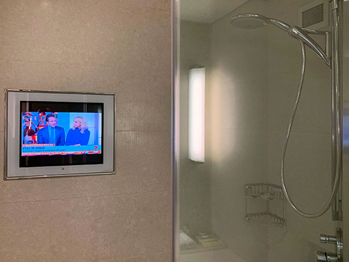 My Hotel Room Has A TV In The Shower