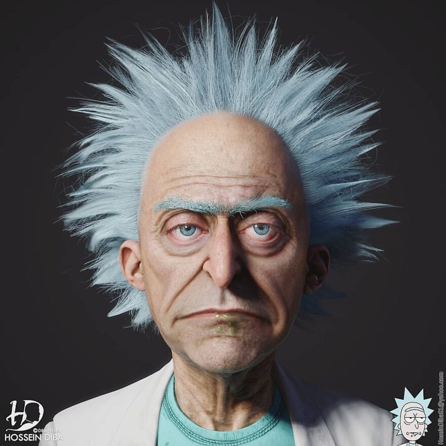 Rick Sanchez From Rick And Morty