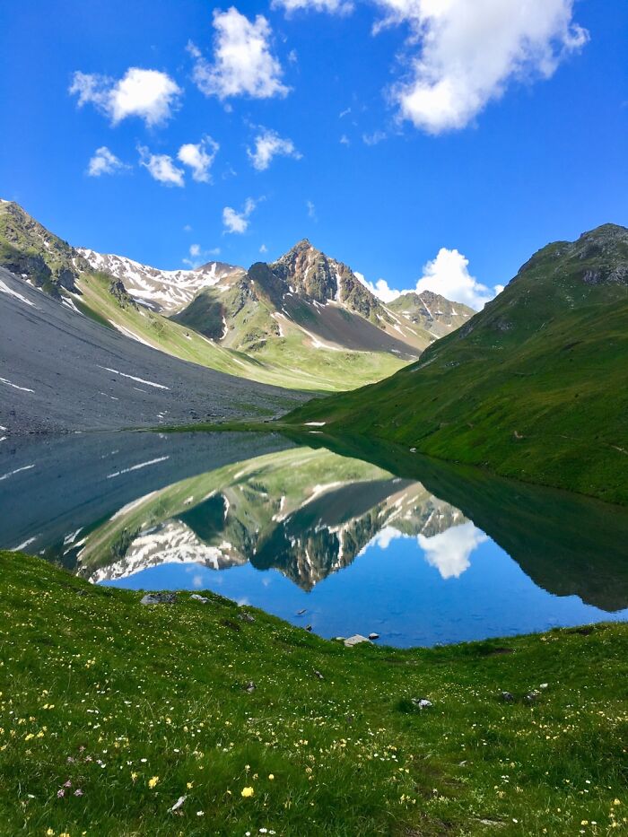 Beautiful Mountain Reflection