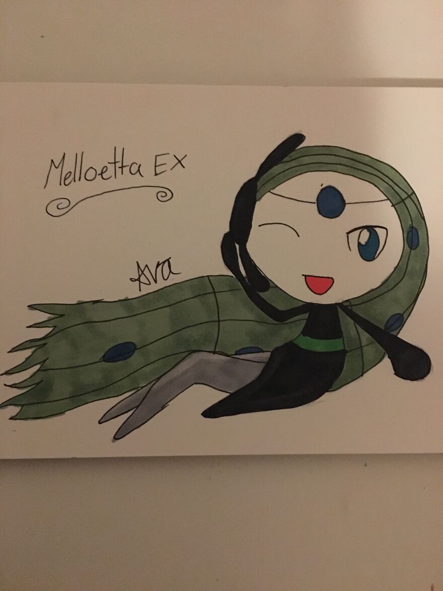 Melloetta Ex From Pokémon.
