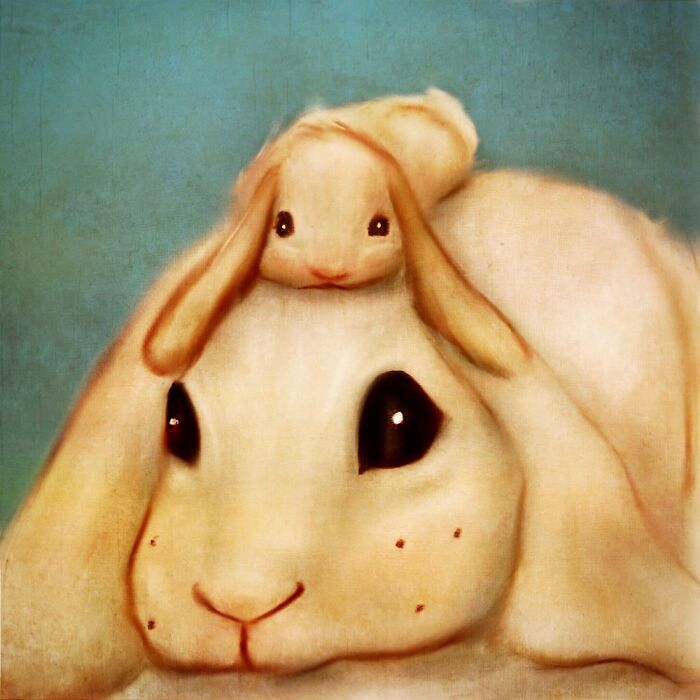 From A Picture Book I Wrote And Illustrated Snuggle Bunny
