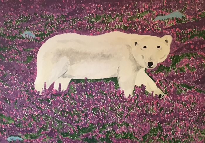 My Polar Bear Painting