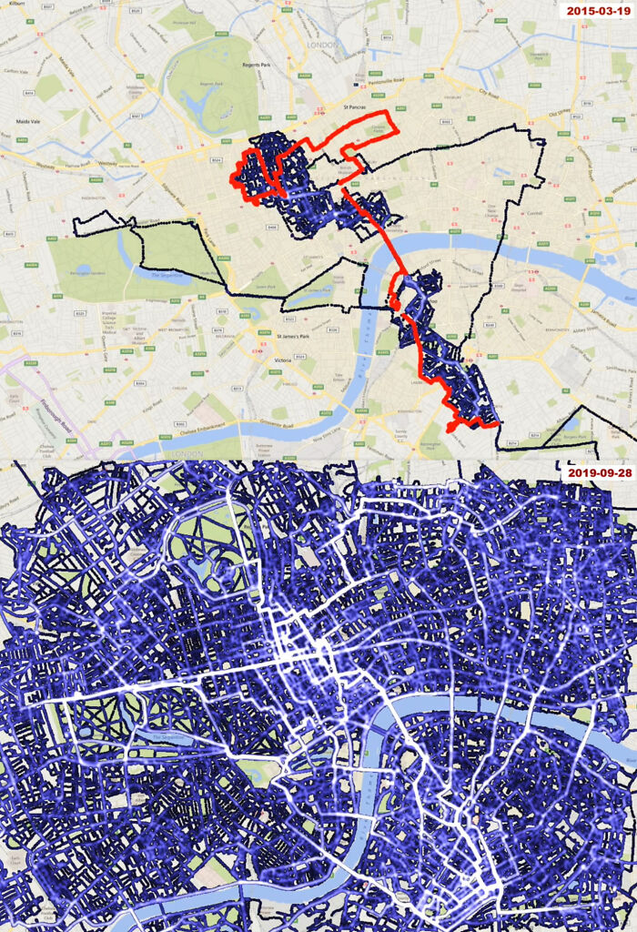 I Cycled Through All The Streets Of Central London