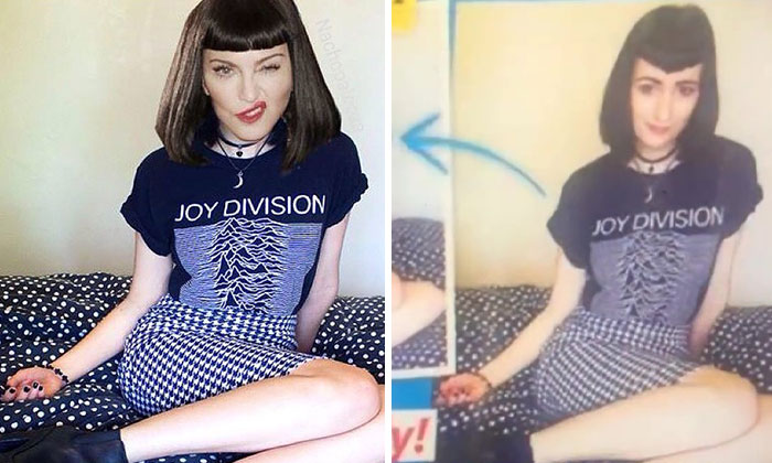Esta mujer denunció a Madonna por usar una foto de su cuerpo con Photoshop en Instagram, y se hace viral
