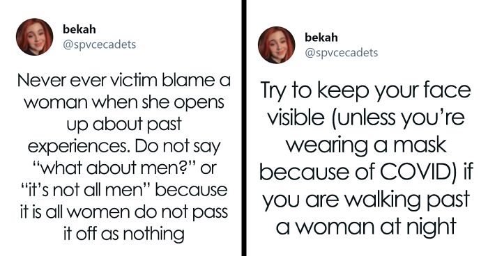 6 Simple Tips On How Men Can Help Women Feel Safer In Public And Other Situations Shared By A Twitter User