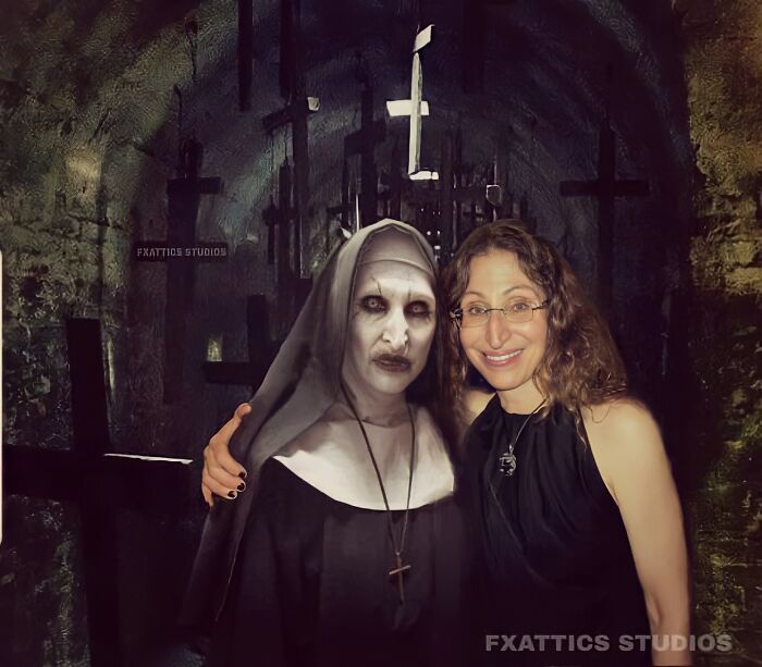 Valak And Bonnie Aarons From "The Nun"