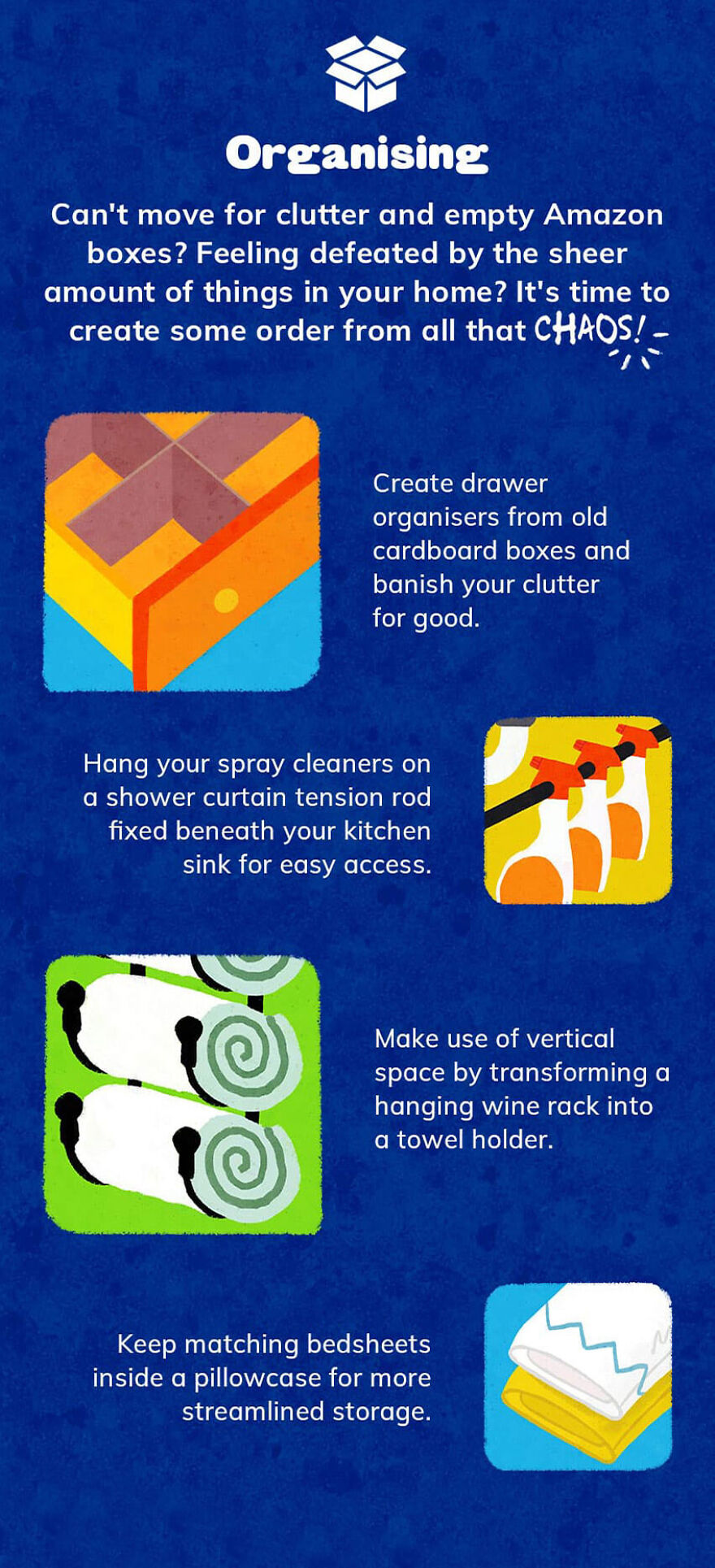 We Illustrated 25 Easy & Useful Hacks To Refresh Your Home