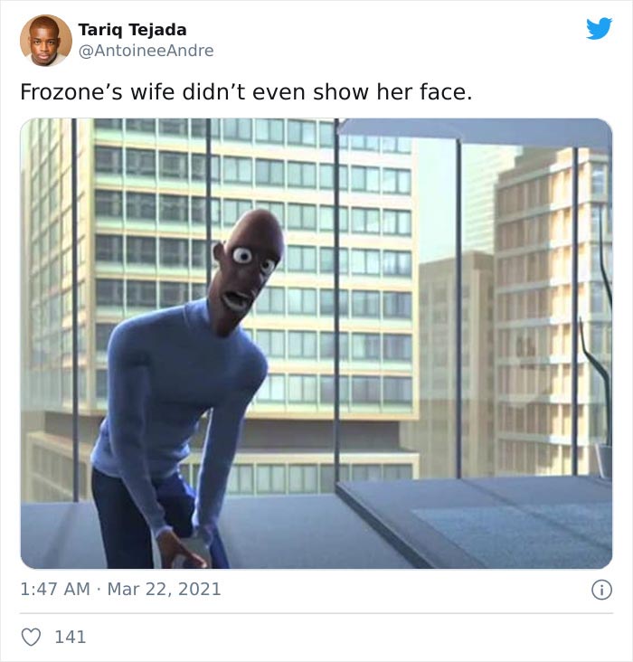 Honey Best, The Wife Of Lucius Best, A.k.a. Frozone, Voiced By Samuel L. Jackson, In The Incredibles Universe