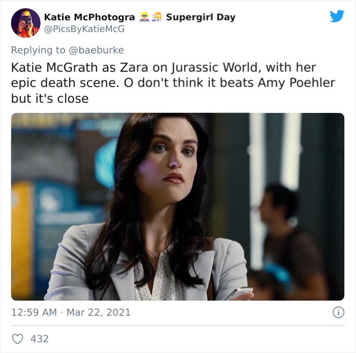 Zara Young, Portrayed By Katie Mcgrath, In Jurassic World (2015)