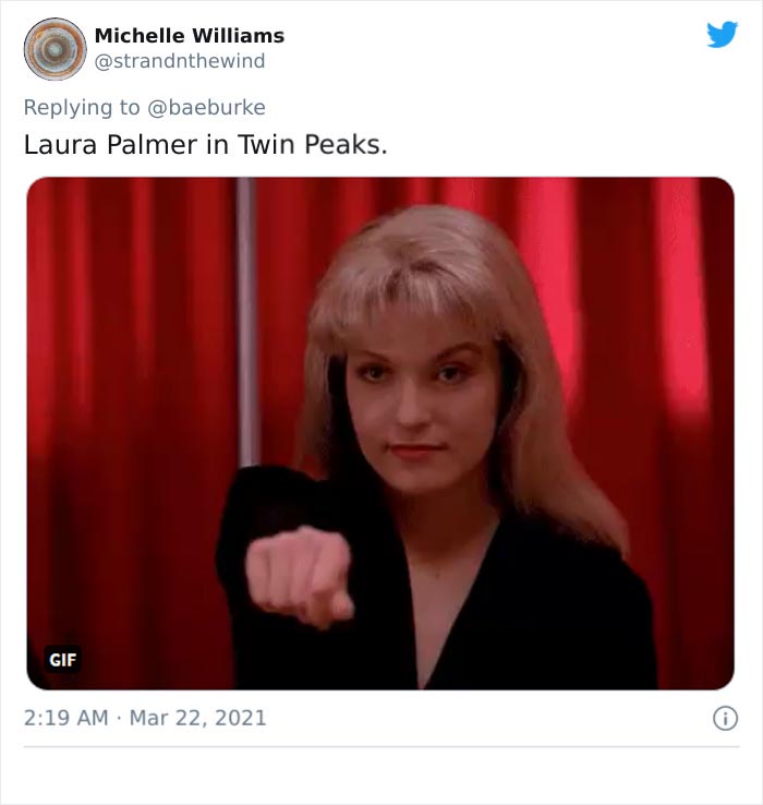 Laura Palmer, Portrayed By Sheryl Lee, In Twin Peaks (1990)