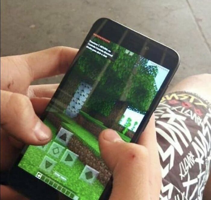 Minecraft On Mobile