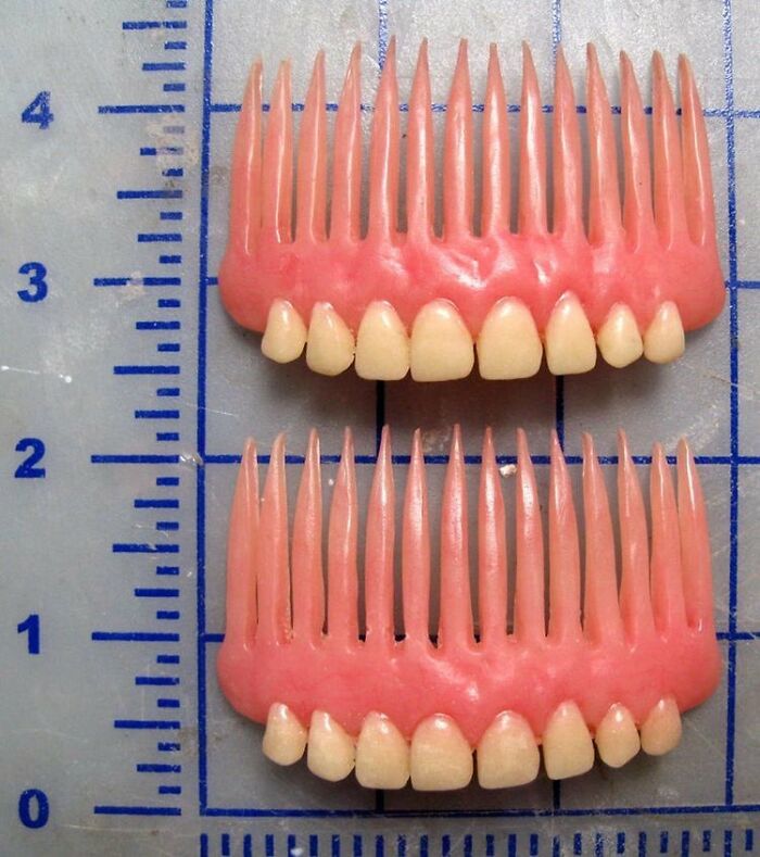 Dentures Hair Combs