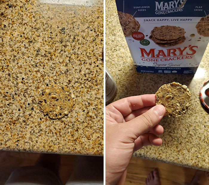 Mary's "Gone" Crackers Taking Their Name Way Too Literally