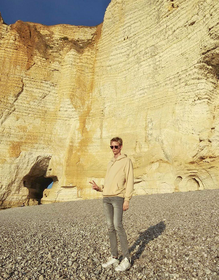 Visited Étretat In Normandy, France And Accidentally Matched My Outfit To The Beach