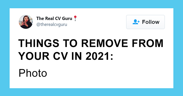 Career Strategist Lists 16 Things That No Longer Belong In Today’s CVs
