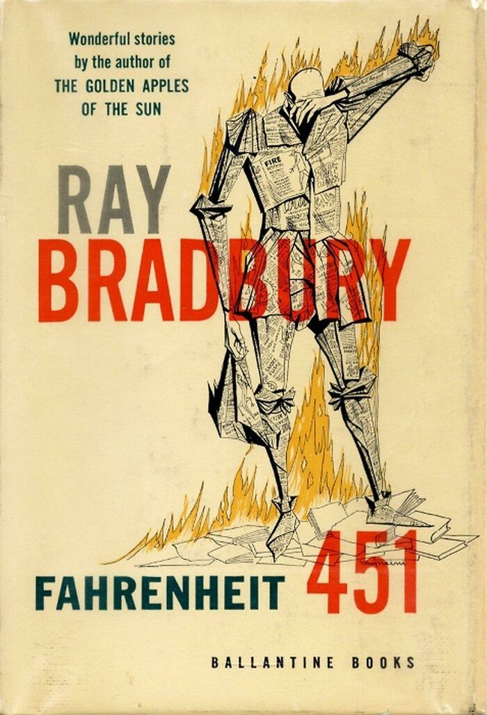 Til In 1992, A California Middle School Ordered Teachers To Cover Up All "Obscene" Words In Fahrenheit 451 With Black Marker Before Issuing Copies To Students. The School Stopped This Practice After Local Newspapers Commented On The Irony Of Defacing A Book That Condemns Censorship.