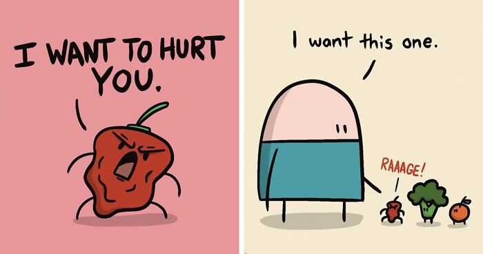 40 Short And Funny Comics With Twisted Endings By Trying Times Comics |  Bored Panda