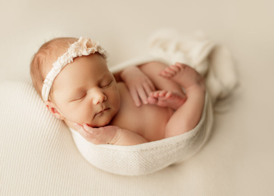 Beautiful Newborn Baby Photo Shoot