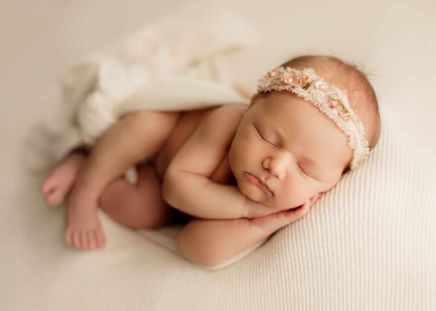Beautiful Newborn Baby Photo Shoot