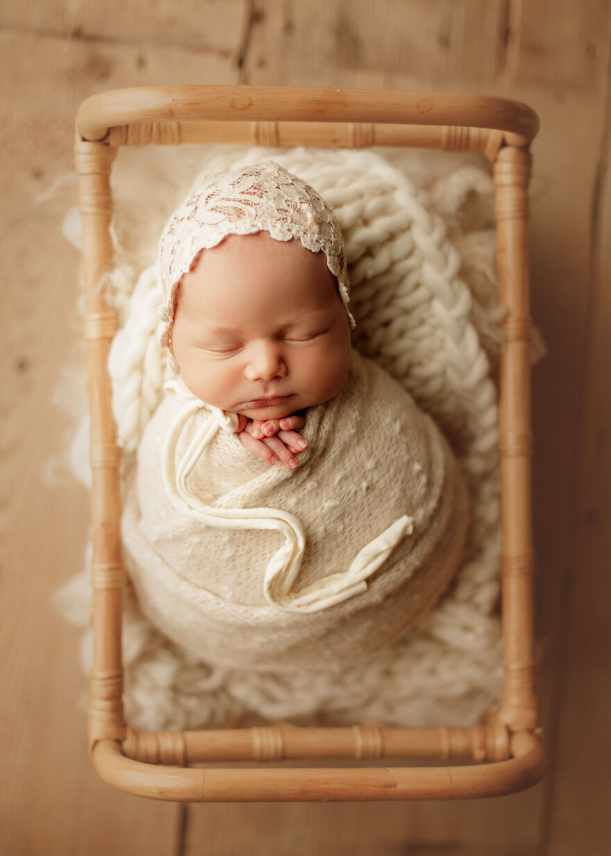 Beautiful Newborn Baby Photo Shoot