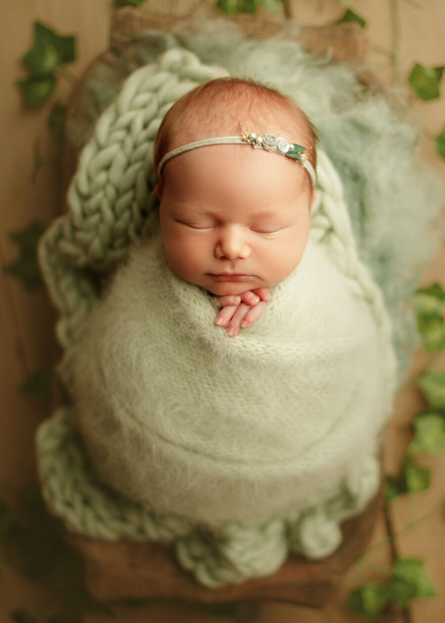 Beautiful Newborn Baby Photo Shoot