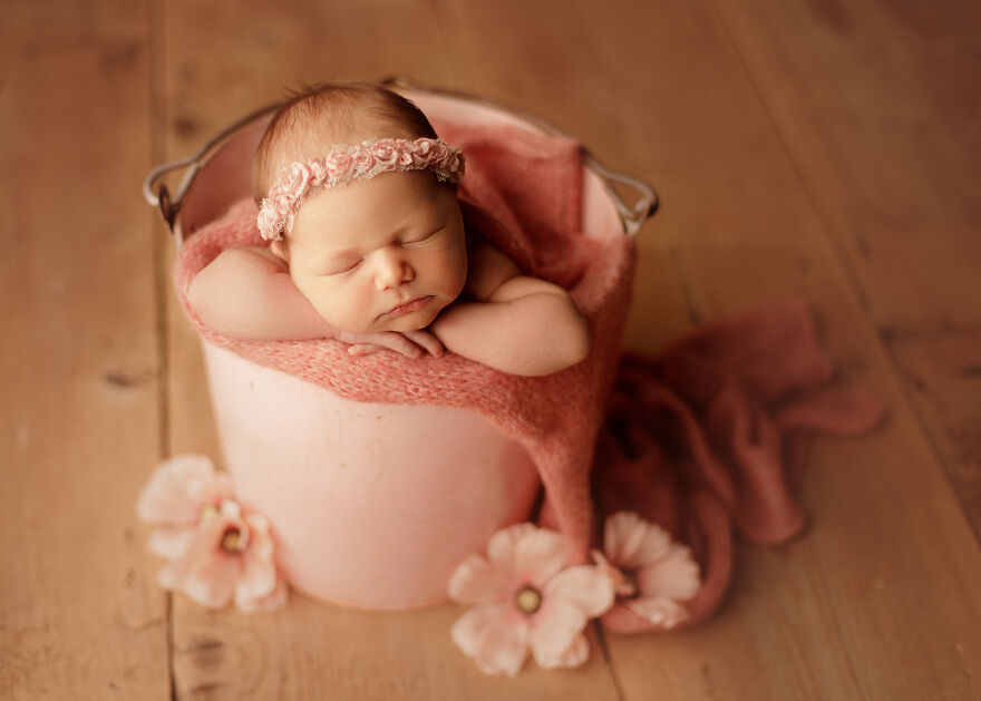 Beautiful Newborn Baby Photo Shoot