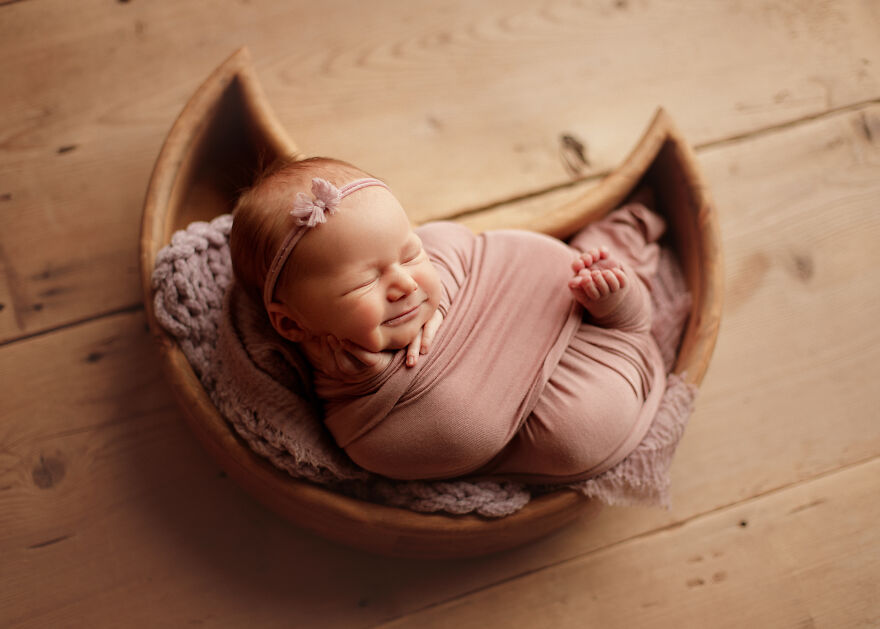 Beautiful Newborn Baby Photo Shoot