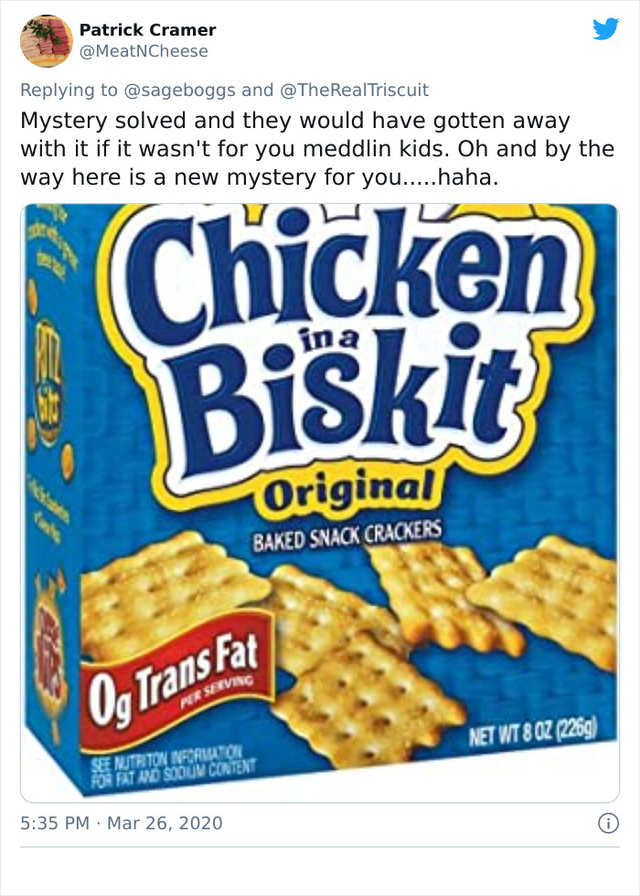 Cracker Brand “Triscuit” Rewarded Man For Explaining The Real Meaning Of Its Name