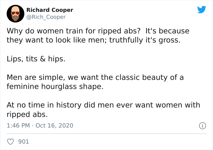 The Professionals Of Twitter Clap Back At An Entrepreneur Who Thinks That Abs On Women Look “Gross”