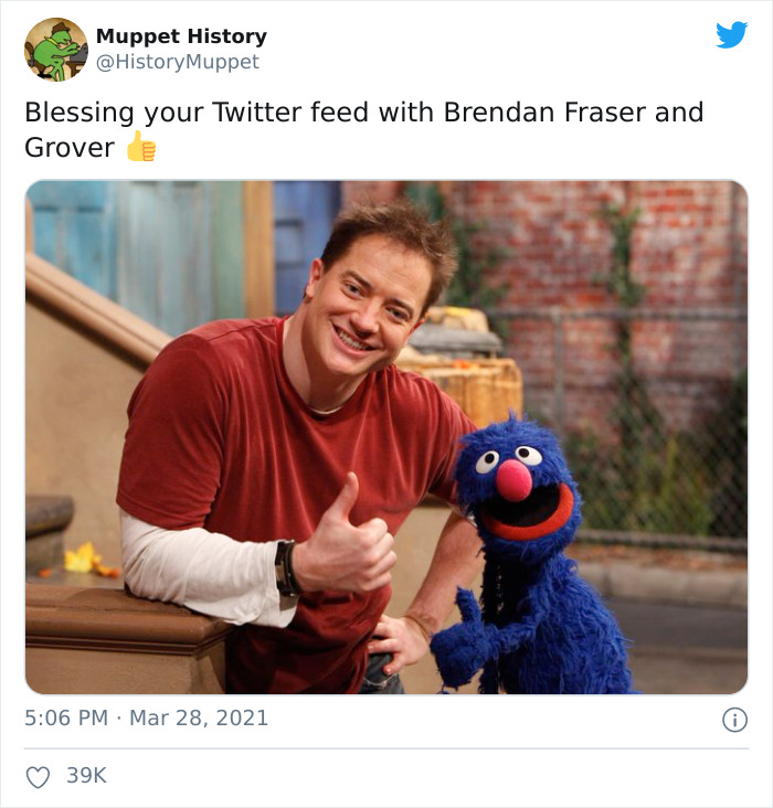 Brendan Fraser Is Trending On Twitter Simply For Being Wholesome (Xx Tweets)