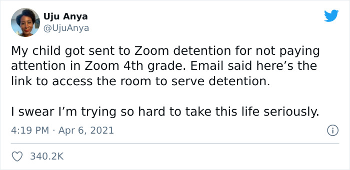 4th Grader Gets Sent To Detention Via Zoom, Mother Starts A Viral Twitter Thread Explaining How Ridiculous That Is