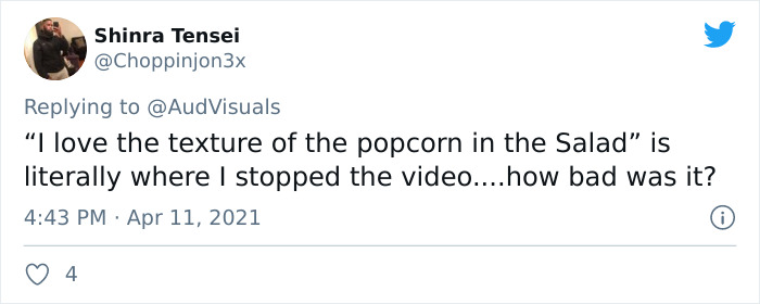 A Popcorn Salad Recipe Went Viral With 3M Views On Twitter, Yet For All The Wrong Reasons