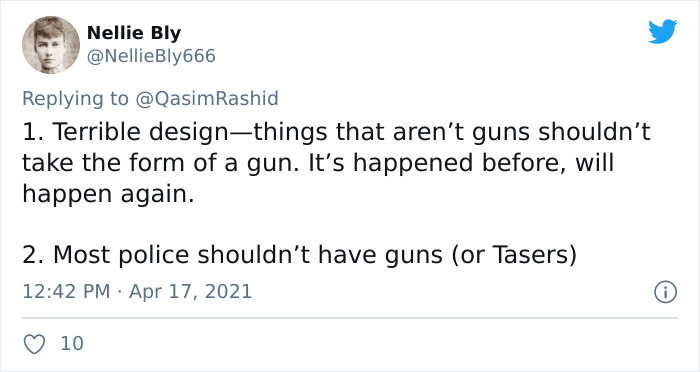 In This Viral Thread, This Policeman Calls Out Lazy Cops Who Pretend To 'Mistake' Guns For Tasers