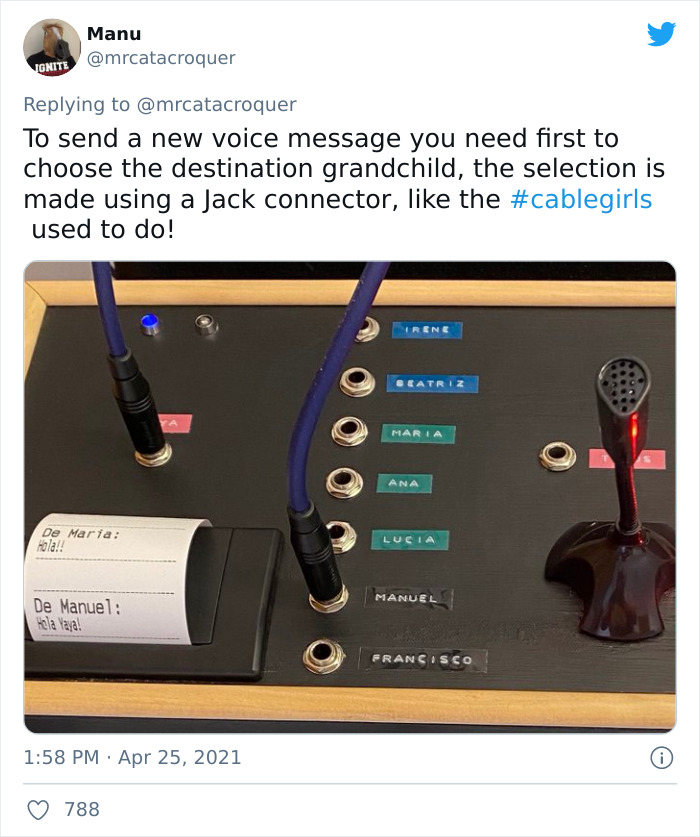 Man Builds A Communication Device For His Grandma That's Easier To Use Than A Phone, Goes Viral