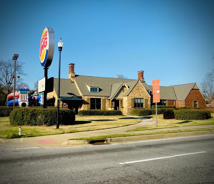 House Converted To Burger King - Columbus, Ga