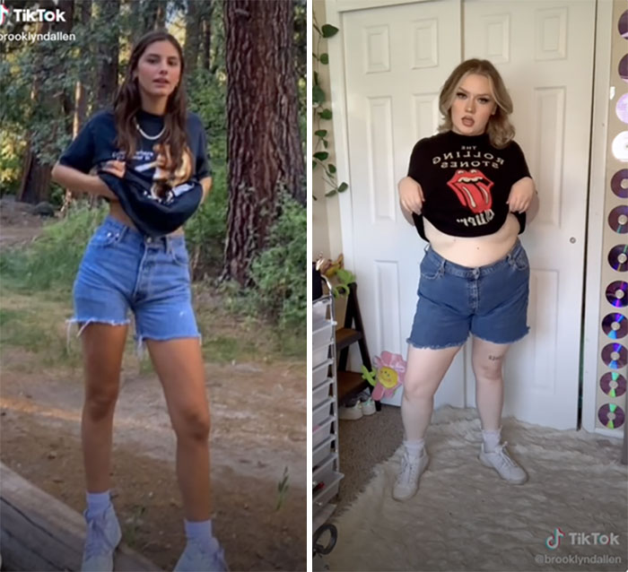 Woman Recreates Outfits To Show The Double Standards Of Fashion Trends, But Not Everyone's Convinced