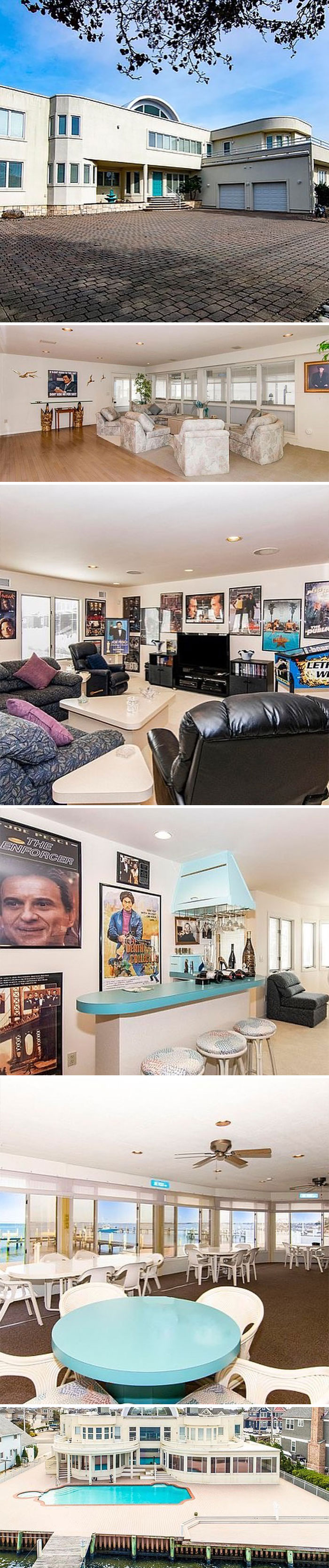 This Is Exactly What I’d Expect From Joe Pesci’s Jersey Shore Home. $6,500,000. 8 Bd, 8 Ba. 7,219 Sf