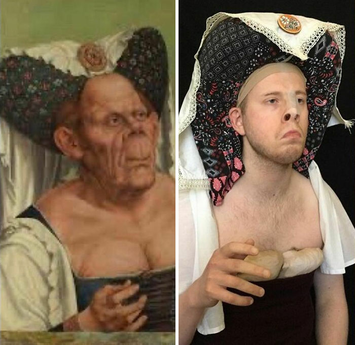 The “Tussen Kunst & Quarantaine” Instagram Page Has People Making Incredible Painting Recreations (30 New Pics)