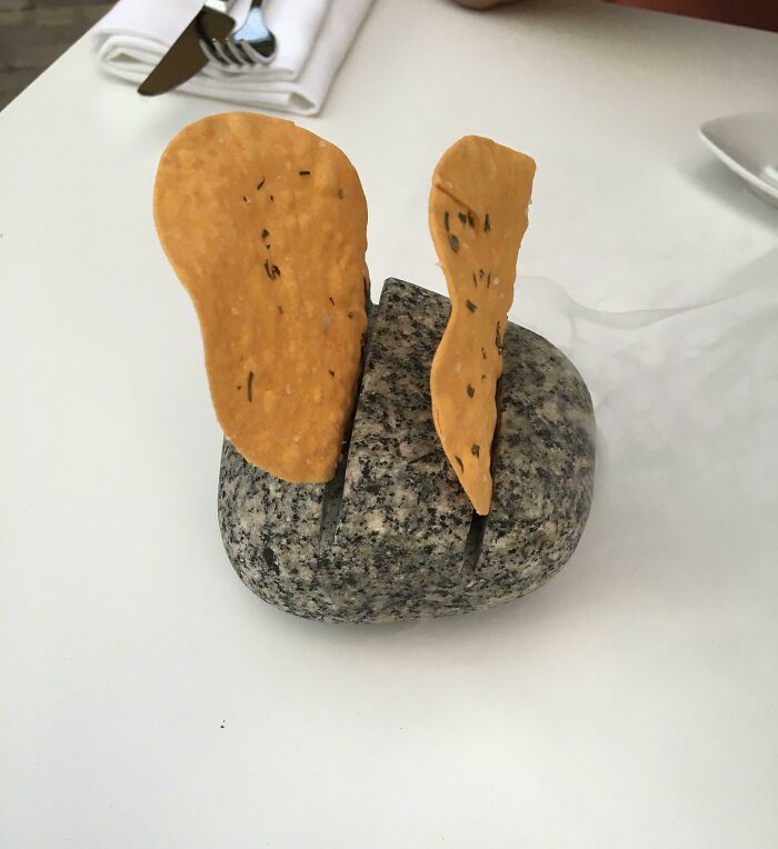 The Chips Come In A Rock