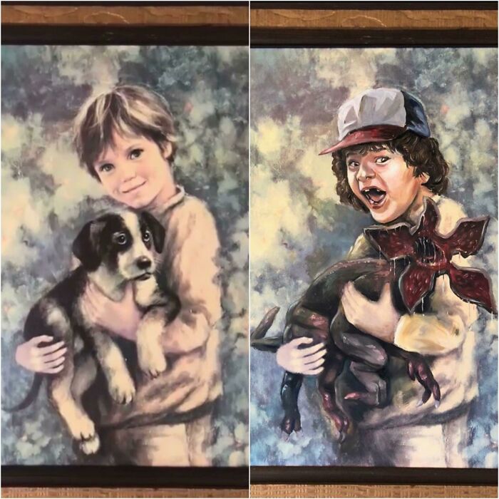 *not My Painting* I Follow Jim Valeri On Instagram And He Does Amazing Repaintings. He Said He’s Not On Reddit But I Feel Like You All Need To See His Work. His Handle On Ig Is Jimv.art He Shared This Today And I Loved It!