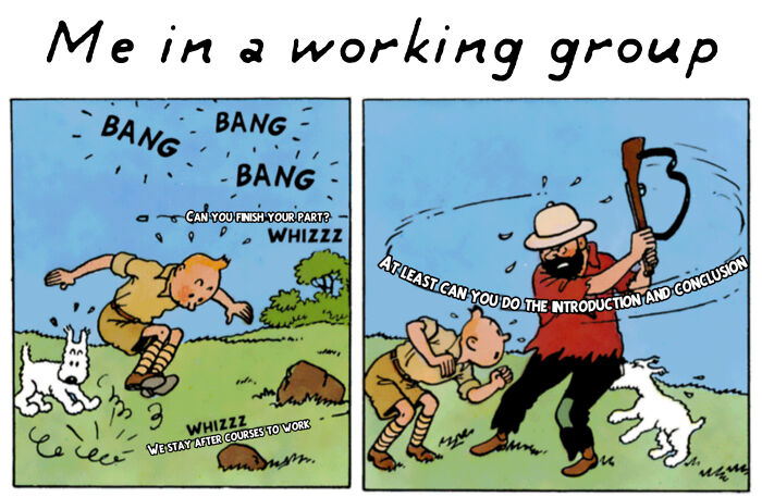 Never Thought A Dank Tintin Meme Would Make Me Scowl