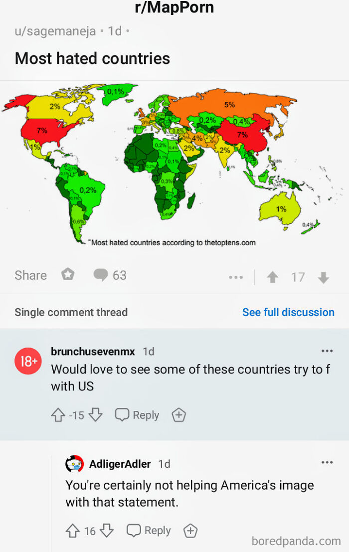 Would Love To See Some Of These Countries Try To F With Us