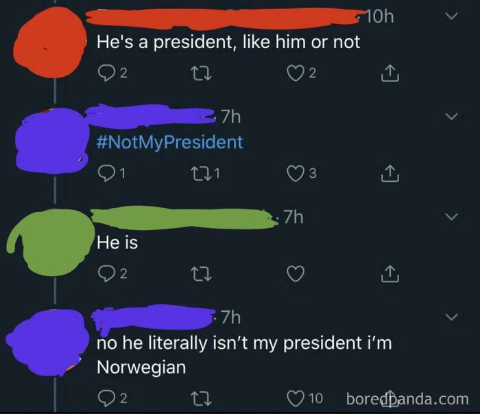 “He Is (Your President)”