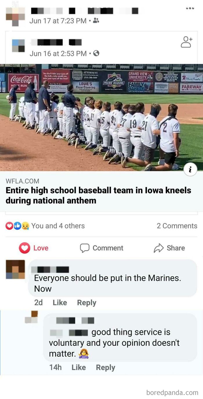 “Everyone Should Be Put In The Marines. Now”