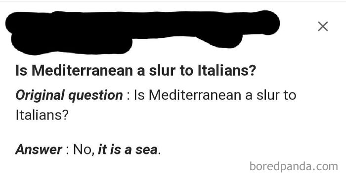 Is Mediterranean A Slur To Italians?