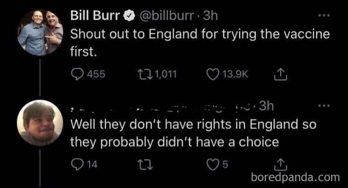 Well They Don’t Have Rights In England