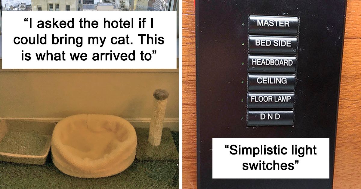 47 Times People Spotted Simple Yet Genius Solutions In Their Hotels
